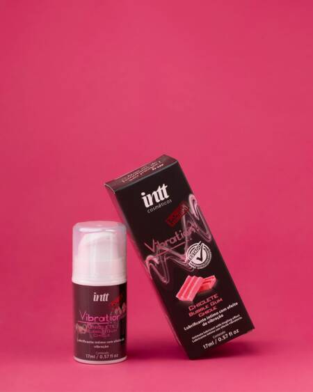 Gel Vibrador Extra Forte Sabor Chiclete