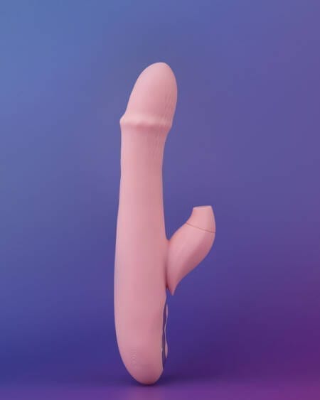 Sugador de clítoris com Penetração e movimento vai e vem de anel