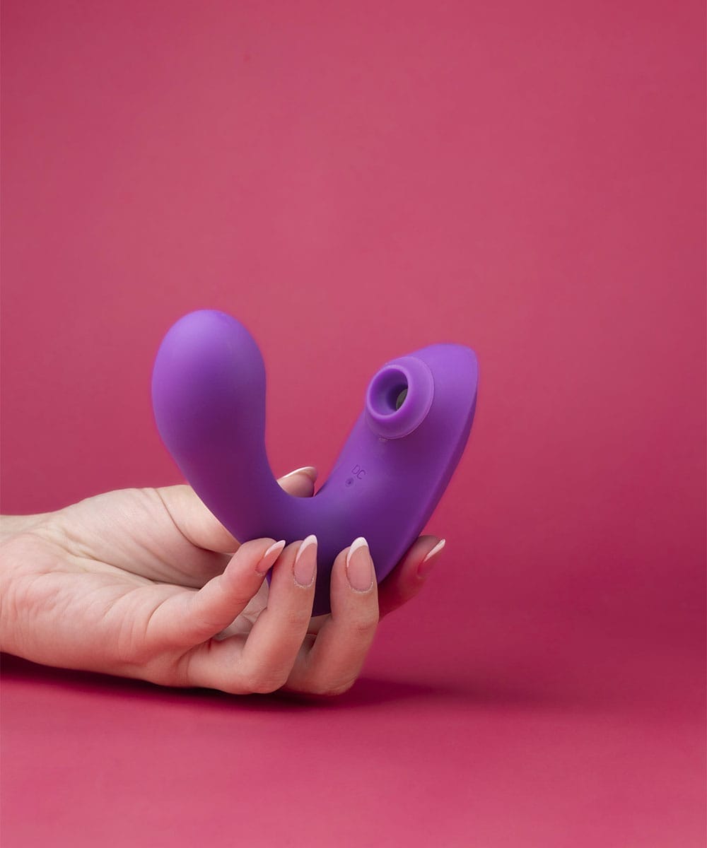 Vibrador de Calcinha Penetrável com Sugador de Clítoris e Controle por App - Imagem 3